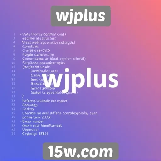 Análise da interface de usuário do wjplus